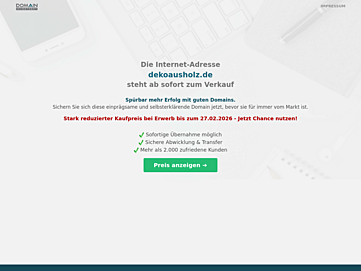dekoausholz.de