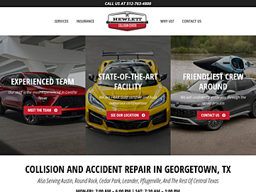 hewlettcollision.com