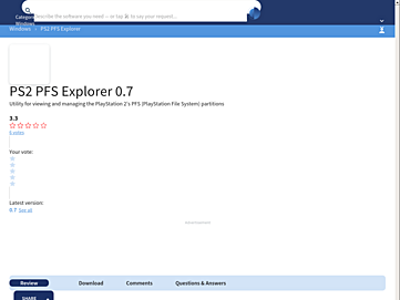 ps2-pfs-explorer.software.informer.com