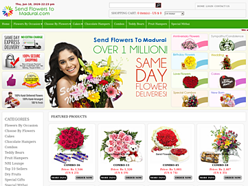 sendflowerstomadurai.com