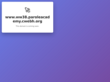 ww38.paroleacademy.cwebh.org
