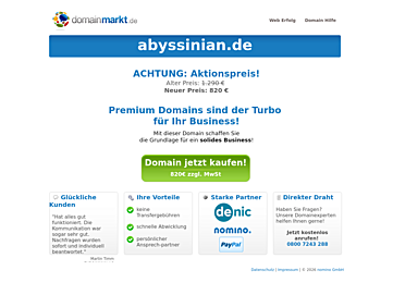 abyssinian.de