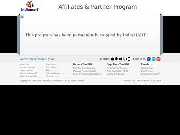 affiliates.indiamart.com