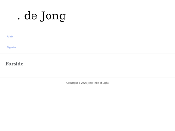 dejong.no
