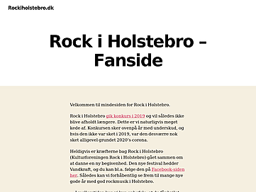 rockiholstebro.dk