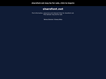 sharefont.net
