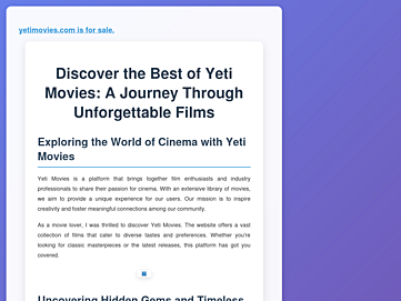 yetimovies.com