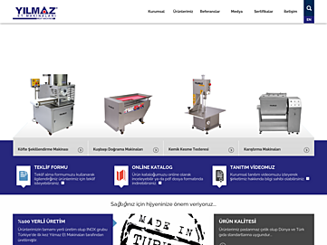 yilmazetmakinalari.com