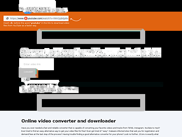 Screenshot of 2conv.com