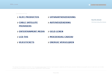 Screenshot of 4ife.com