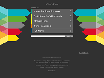 Screenshot of a5bar24.com