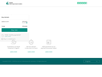 Screenshot of aaalux.com