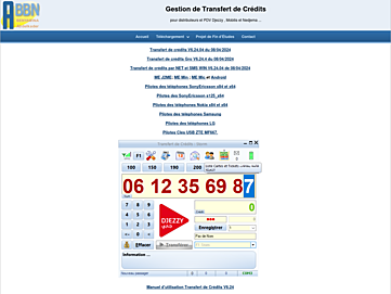 Screenshot of abbn.byethost13.com