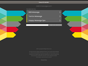 Screenshot of aidinmassage.com