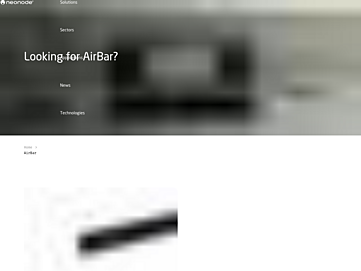 Screenshot of air.bar