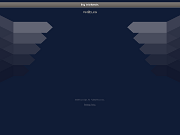 Screenshot of alchemy.verify.co