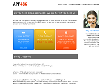 Screenshot of app486.com