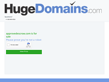 Screenshot of approvedescrow.com