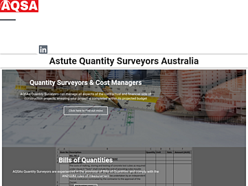 Screenshot of aqsa.com