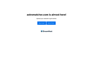 Screenshot of astromatcher.com