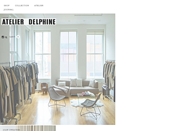 Screenshot of atelier-delphine.myshopify.com