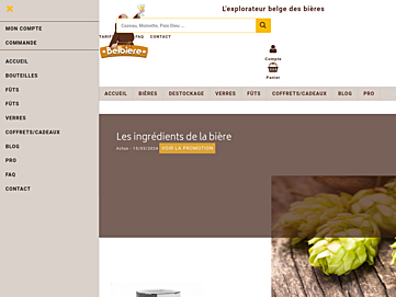 Screenshot of belbiere.com