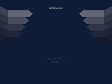 Screenshot of beta.posterrun.com