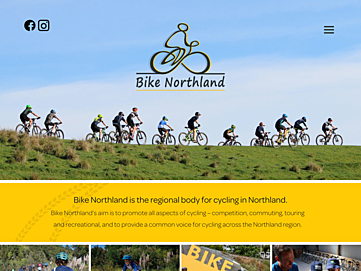 Screenshot of bikenorthland.co.nz