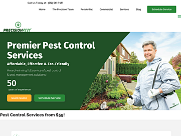 Screenshot of binghamtermite.com