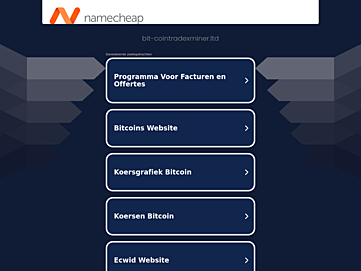 Screenshot of bit-cointradexminer.ltd