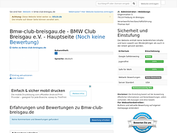Screenshot of bmw-club-breisgau-webwik.firebaseapp.com