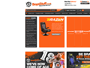 Screenshot of boysstuff.co.uk