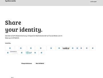 Screenshot of bynikos.de