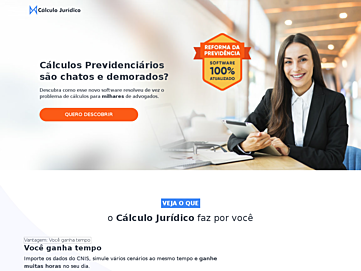 Screenshot of calculojuridico.com.br