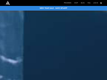 Screenshot of caliathletics.com