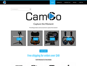 Screenshot of camgo.com.au