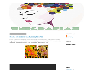 Screenshot of canalunigrafias.blogspot.com.es
