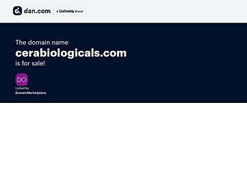 Screenshot of cerabiologicals.com