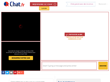 Screenshot of chat.fr