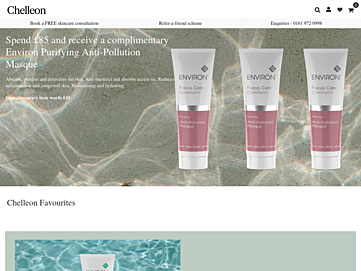 Screenshot of chelleon.co.uk