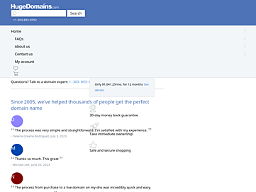 Screenshot of cinance.com