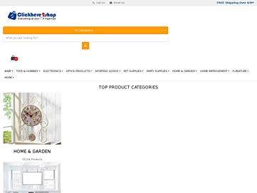 Screenshot of clickhere2shop.com