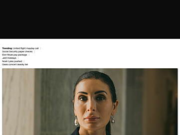 Screenshot of cnn.com