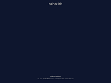 Screenshot of coinez.biz