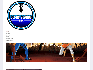 Screenshot of comicboardsink.com
