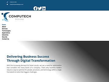 Screenshot of computechdesigns.co.uk
