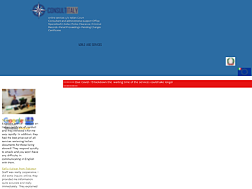 Screenshot of consultitaly.com