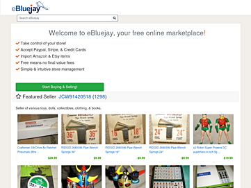 Screenshot of coolwaters.blujay.com