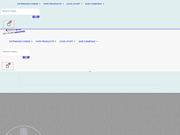 Screenshot of cordsandtapes.com