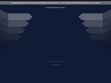 Screenshot of cougarmeetup.com